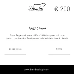 Buono Regalo - Gift Card € 200